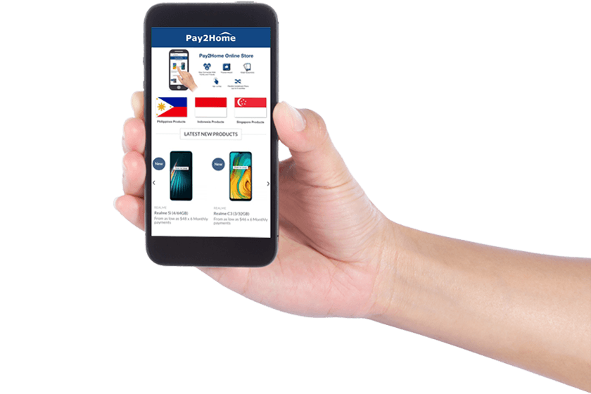 Mobile phone instalment plans in Singapore with Pay2Home